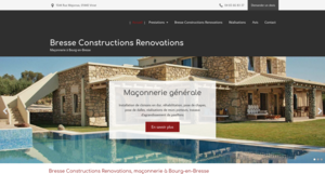 Bresse Constructions Renovations Viriat, Maçonnerie générale, Construction de maison