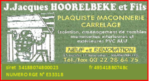 Jean Jacques Hoorelbeke père & fils Fontaine-le-Sec, Construction de maison, Aménagement intérieur