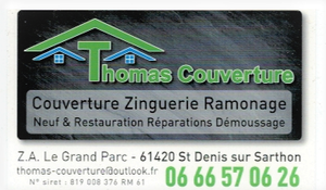 Thomas-couverture Ravigny, Couverture, Charpente, Isolation des combles, Isolation extérieure, Rénovation de toiture, Zinguerie et gouttières