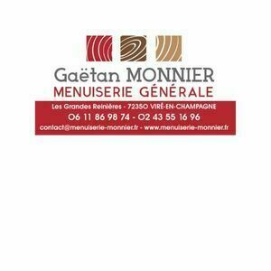 Monnier Gaetan  Viré-en-Champagne, Menuiserie générale